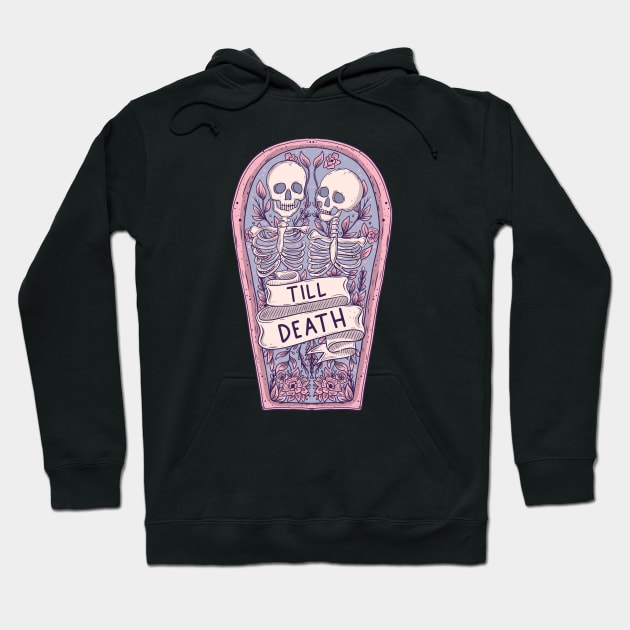 Till death Hoodie by Jess Adams